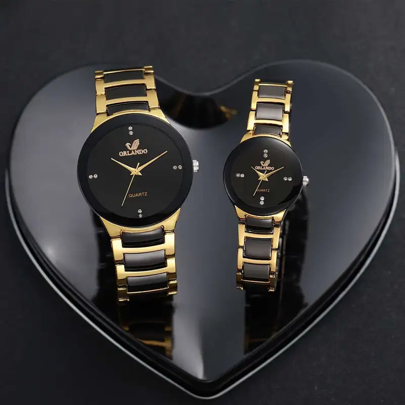 2pcs Couple Watch Set